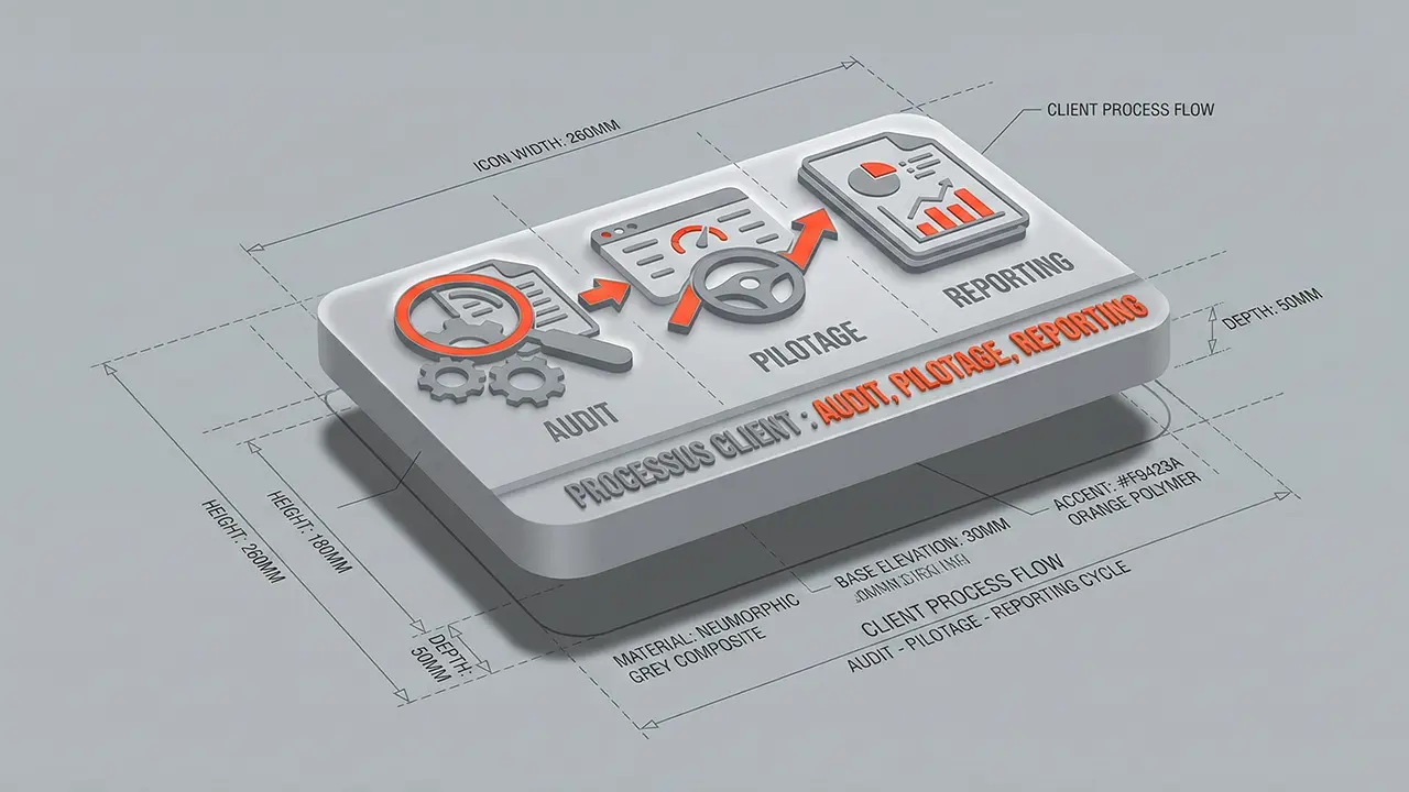 Processus Client : audit, pilotage, reporting